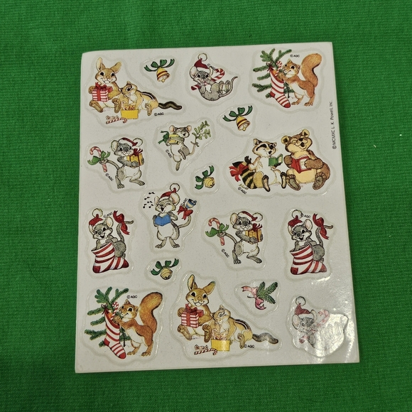 CH4:  Christmas Sticker Bundle  - 11 Sheets - American Greetings Hallmar… - Picture 4 of 13